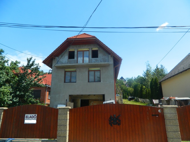 An unfinished house near to Balaton