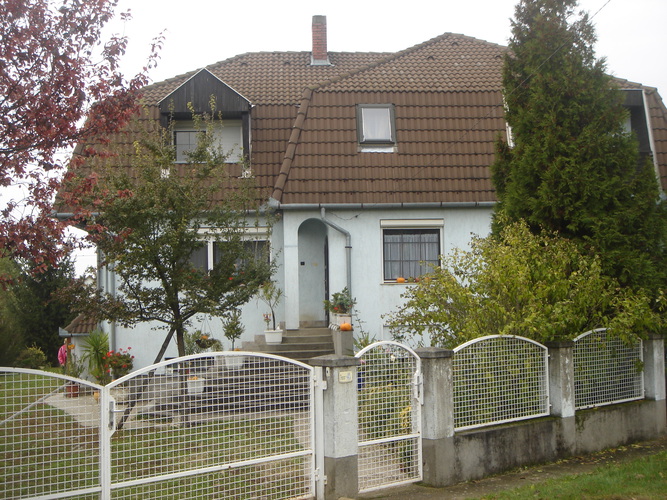 The comfortable house with a large garden 
