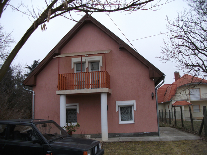 The repaired house in 3 km form Heviz