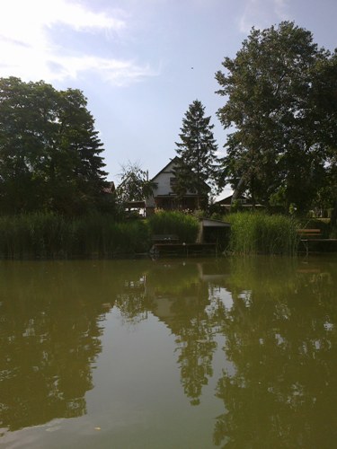Дом на берегу Дуная для любителей рыбалки. 