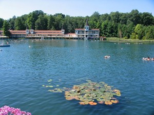 Термальное озеро Хевиз Венгрия