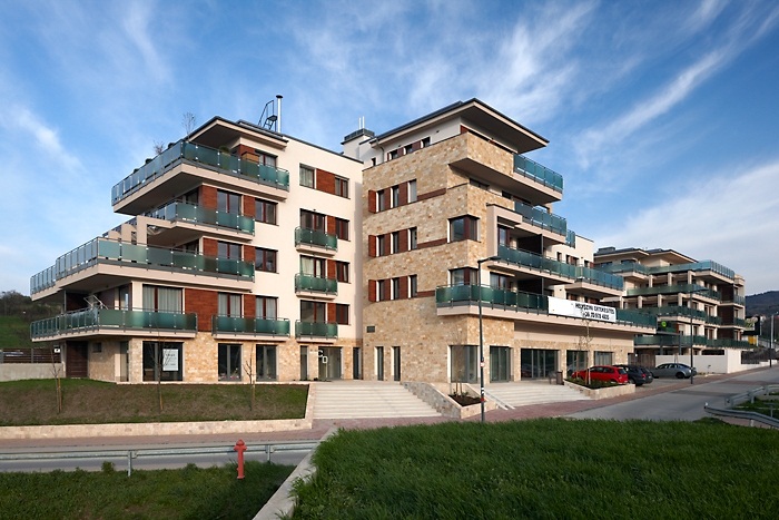Новый жилой комплекс в Будапеште.